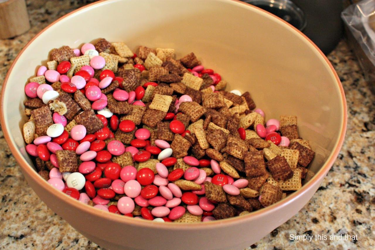 Simply This and that: Valentine Chex Mix Simply This and that: Valentine Chex Mix