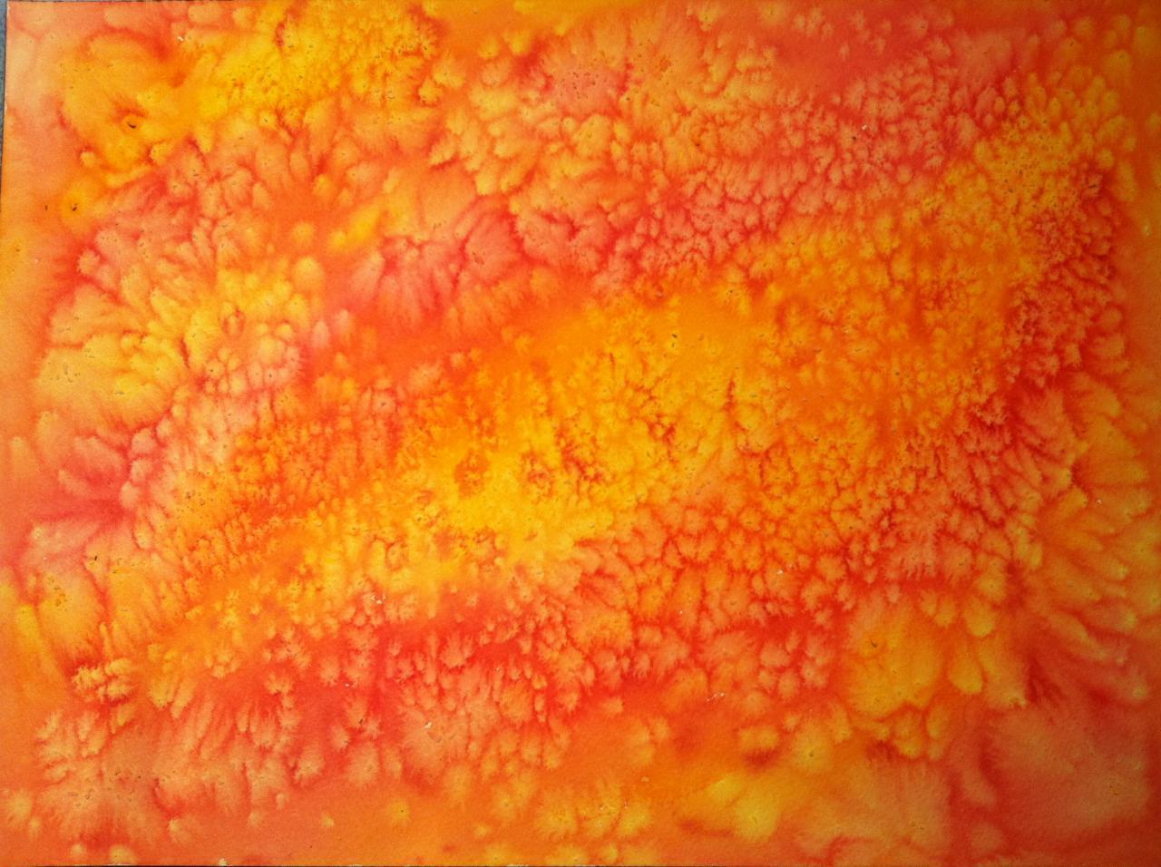 Watercolor Salt Technique: Easy Interesting Texture!